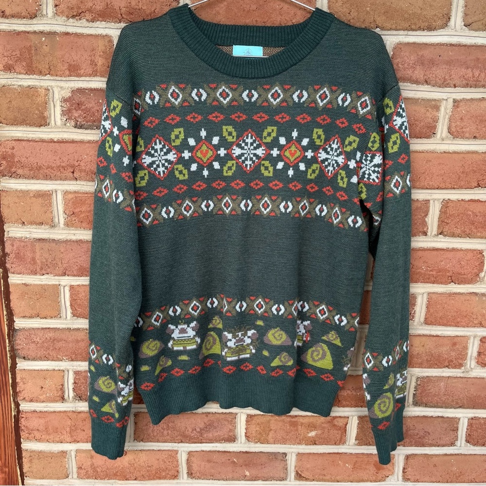 Disney Multicolor Patterned Sweater. Disneyland H… - image 1